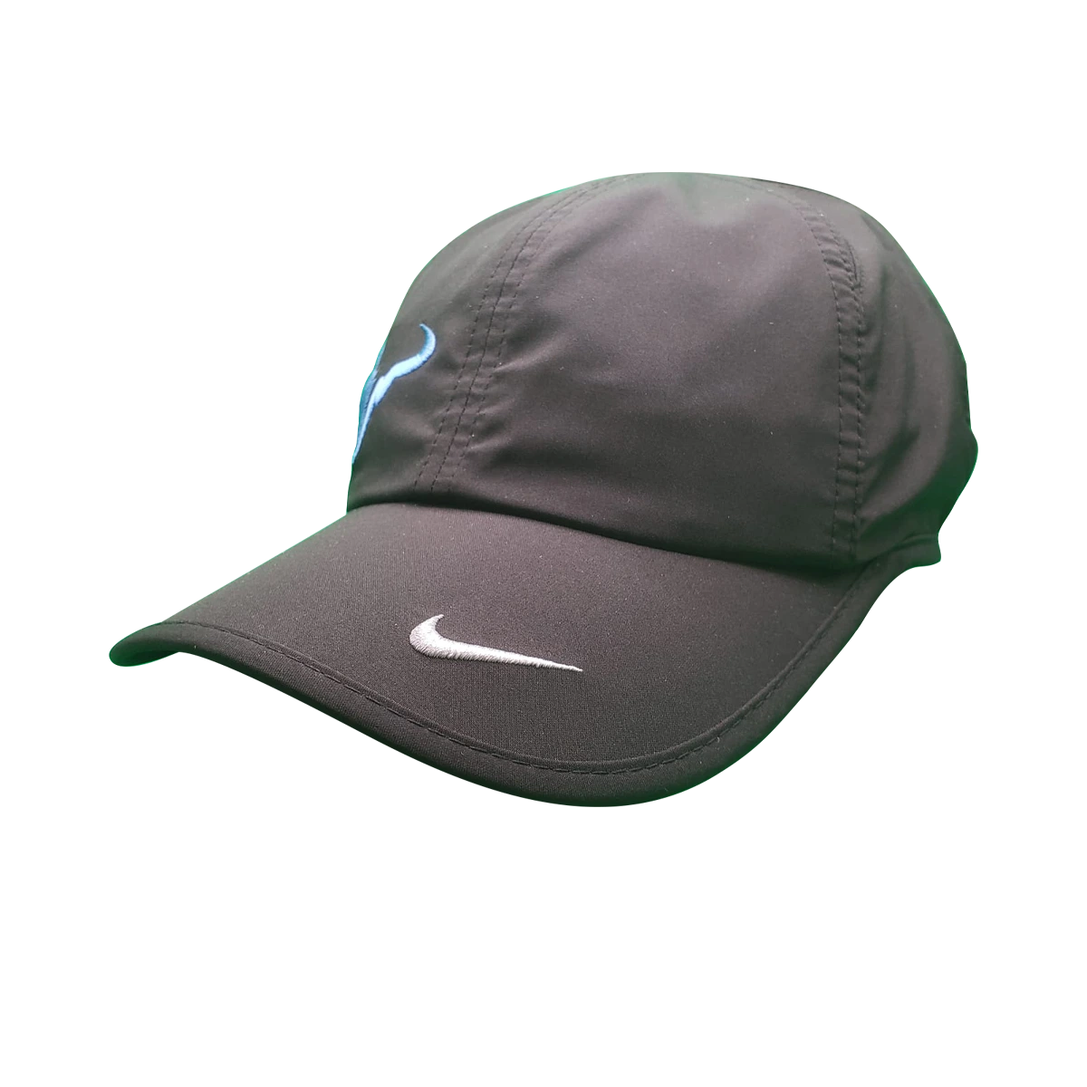 Nike Youth NYC Rafa hat in Black w/Photo Blue? & Ivory? [729456-010] from the Fall 2014 tennis collection